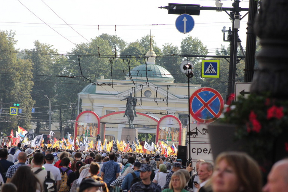 В Петербурге отмечают день памяти Александра Невского и окончание Северной войны